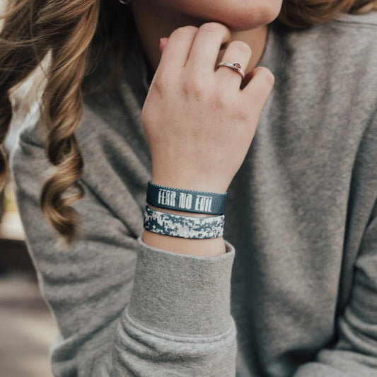 Fear No Evil - Interactive ZOX Bracelet Bible Verse