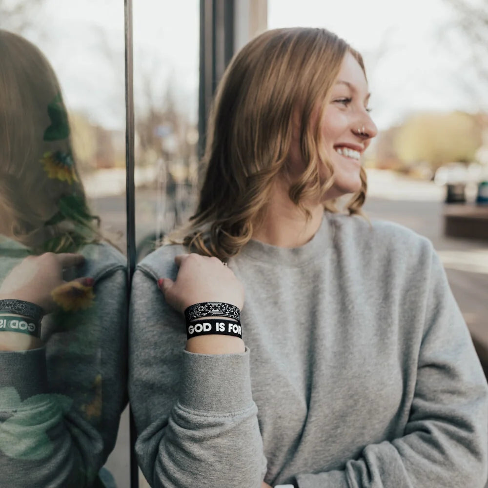God is for Us - Interactive ZOX Bracelet Bible Verse
