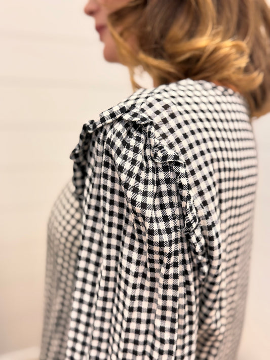 Mini Plaid Top