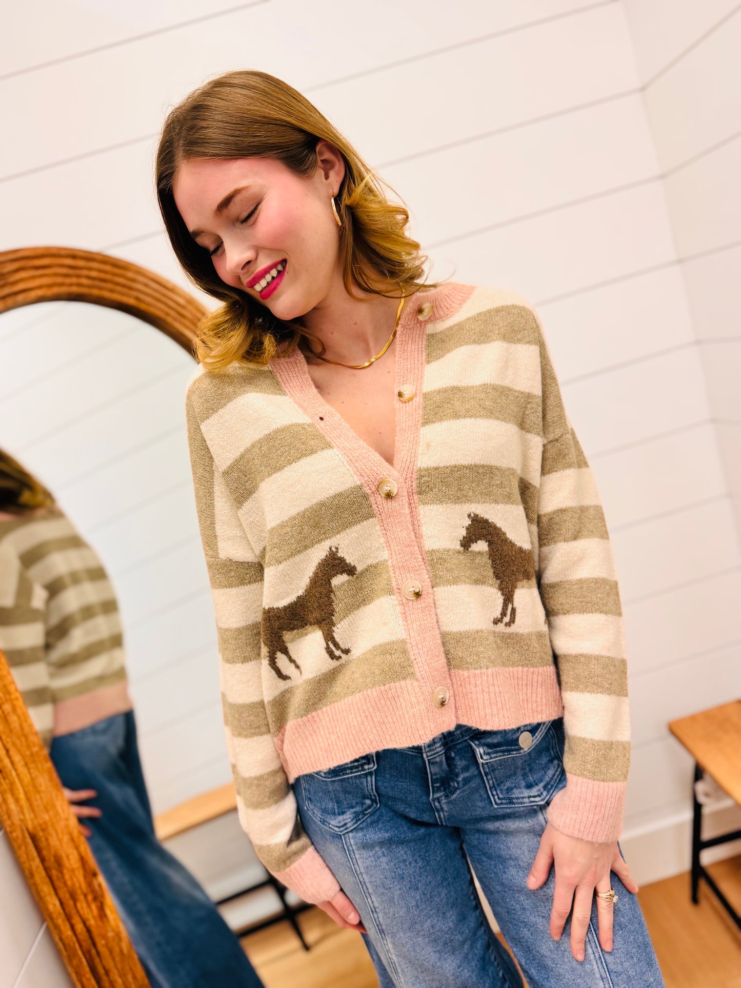 Horse Cardi