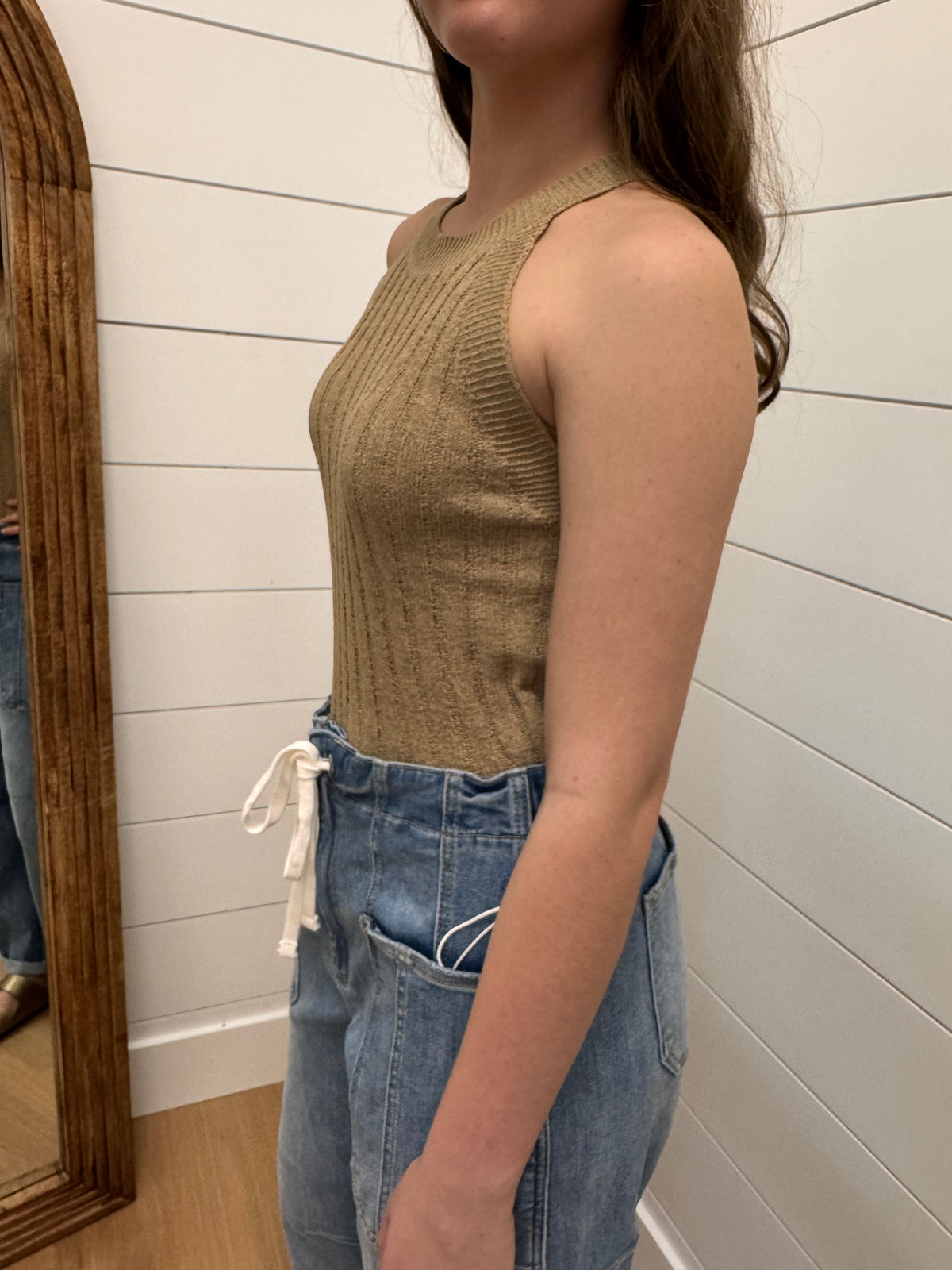 Crochet Knit Tank Top