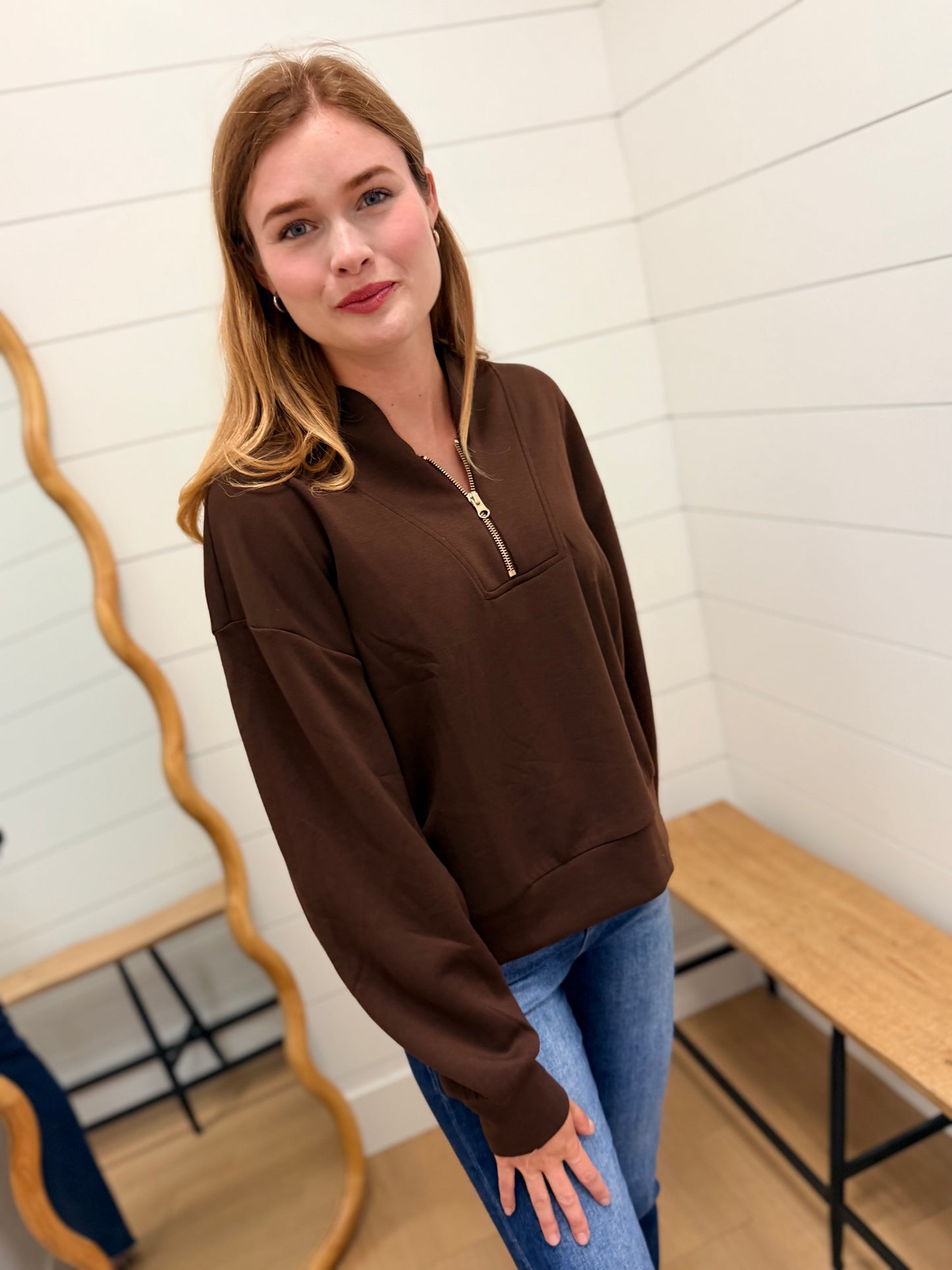 Scuba Half Zip Pullover