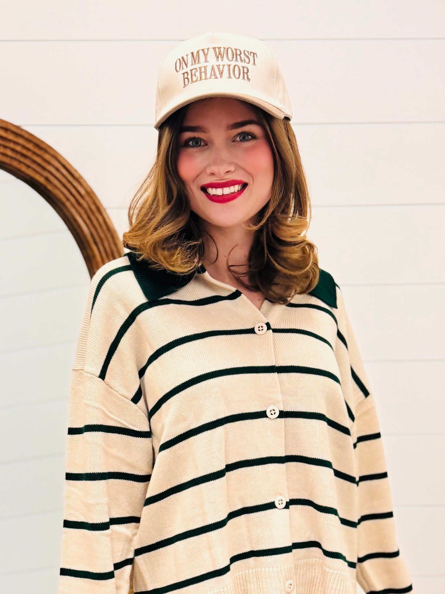 On My Worst Behavior Cap