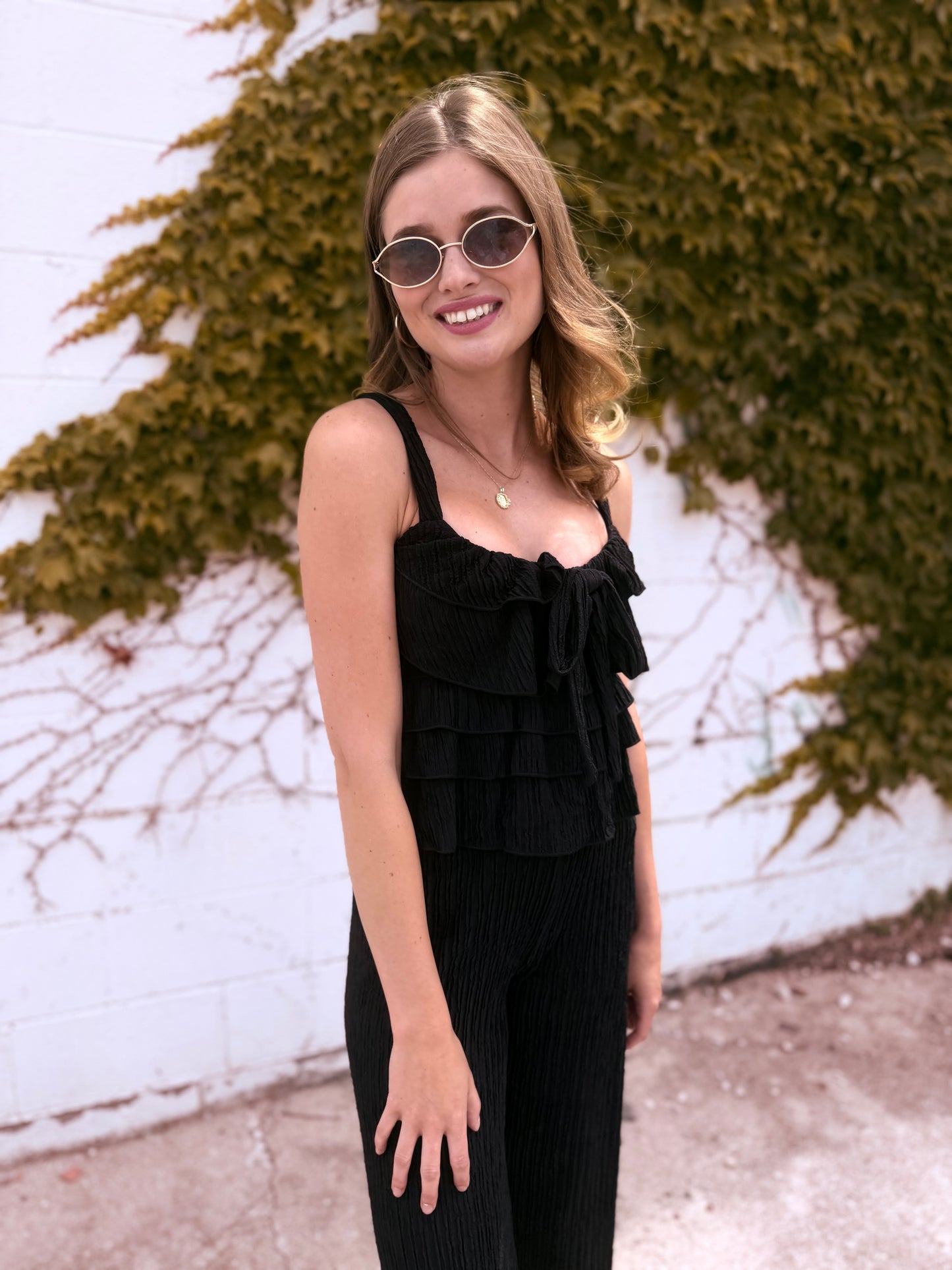 Tiered Ruffle Top