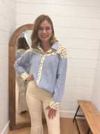 Farm-Her Button Up Top