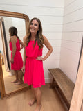 Hot Pink Dress