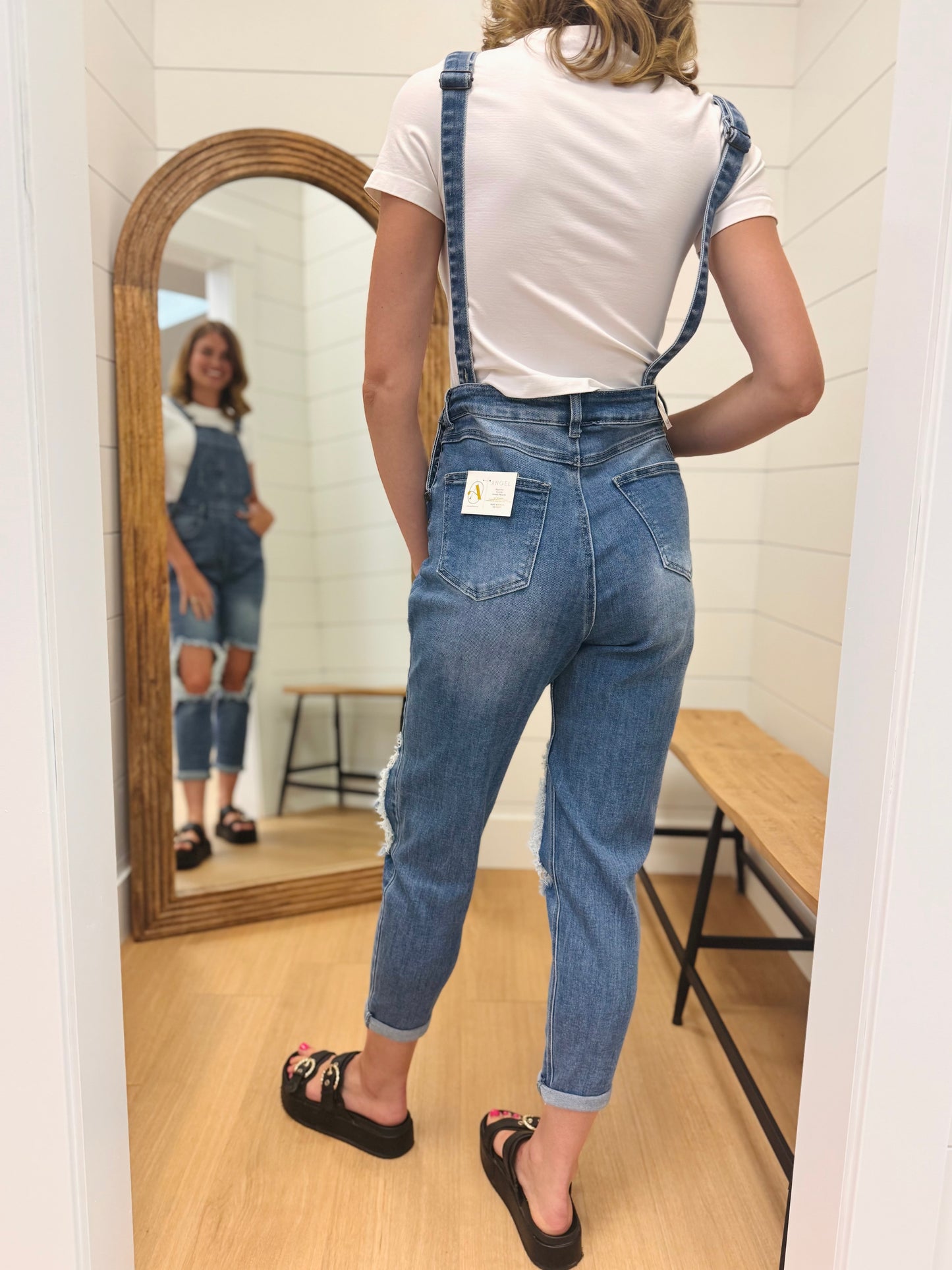 Denim Overalls