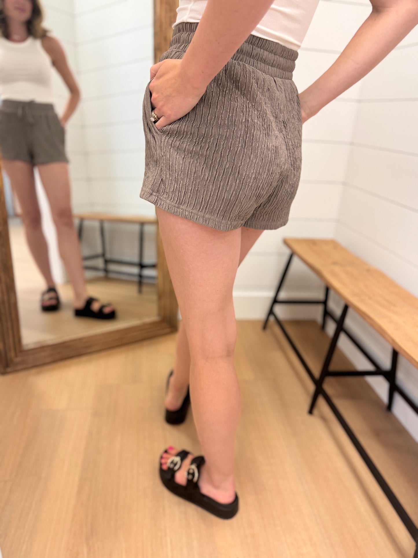 Drawstring Dressy Shorts