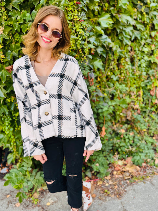 Oversized Plaid Shacket