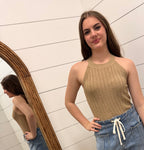 Crochet Knit Tank Top
