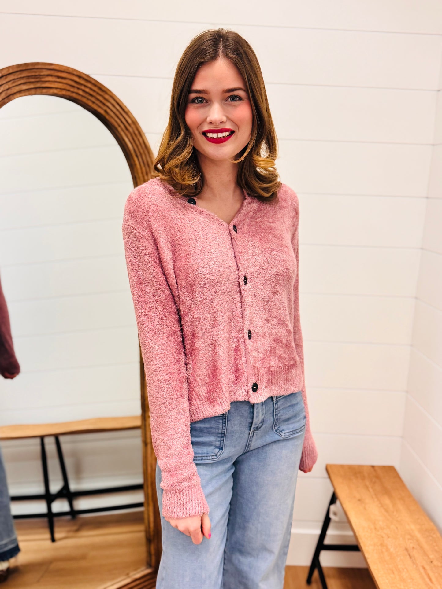 Super Soft Button up Sweater Cardigan