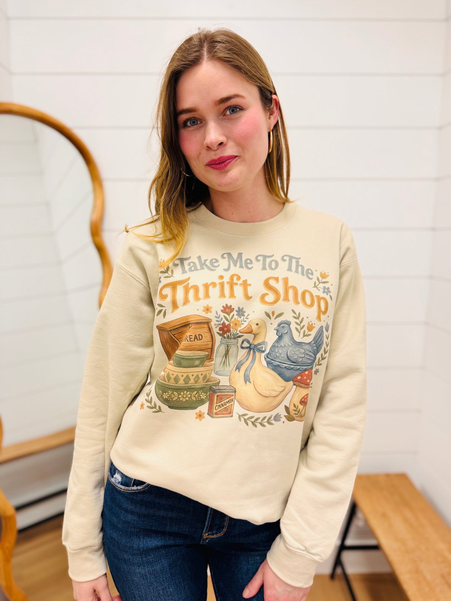 Take Me To The Thrift Shop Sweatshirt