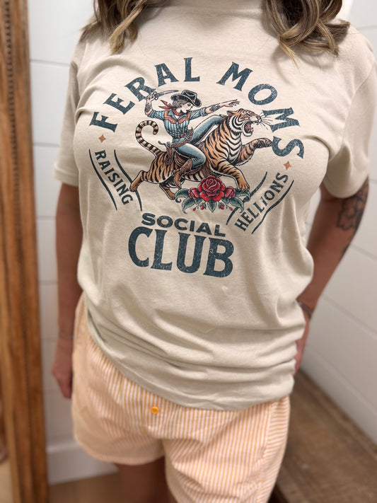 Feral Mom Social Club Graphic Tee