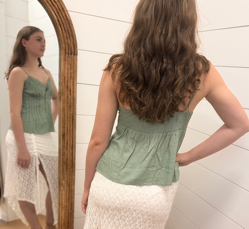 Cami Tank with Adjustable Straps