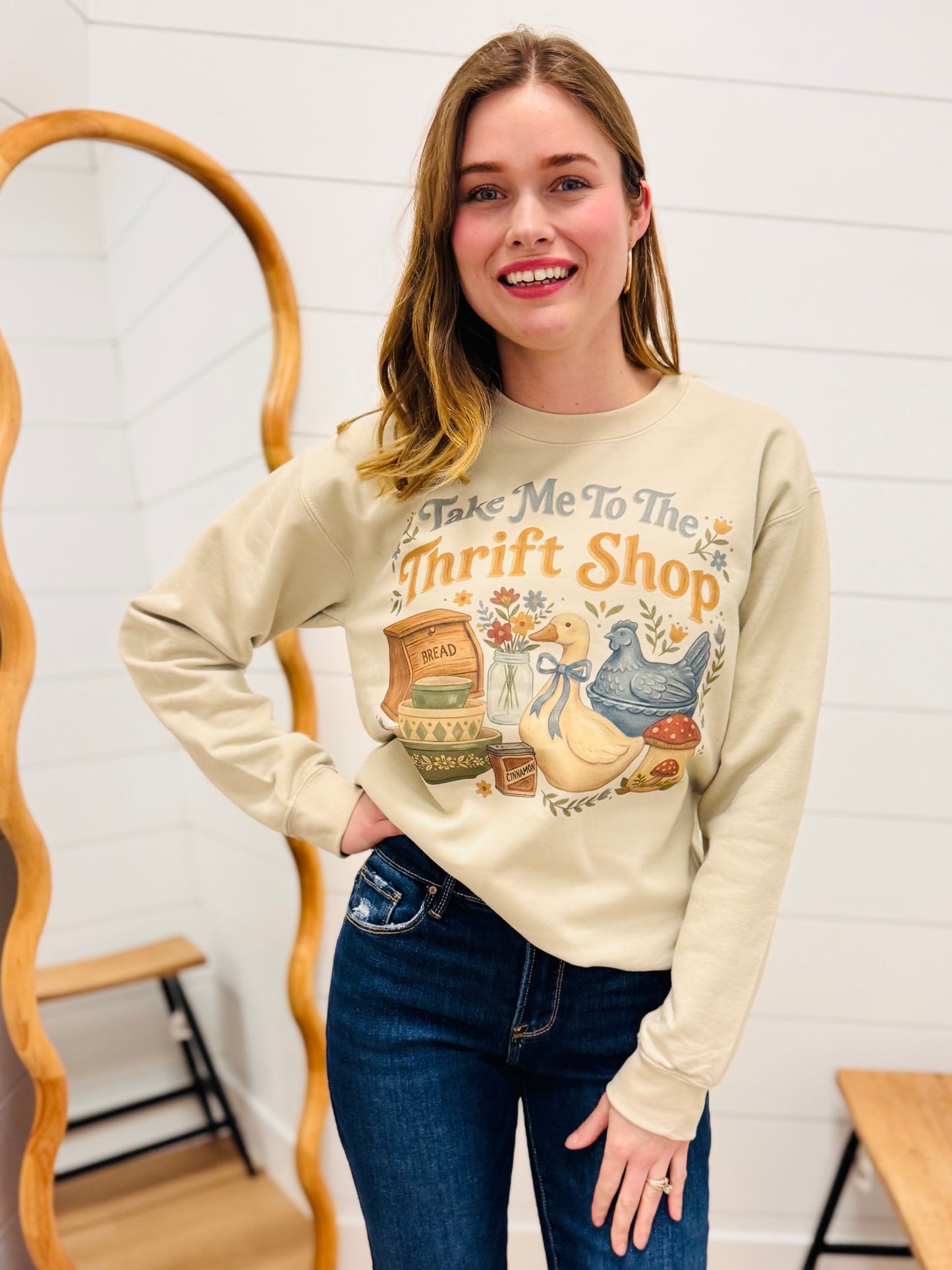 Take Me To The Thrift Shop Sweatshirt