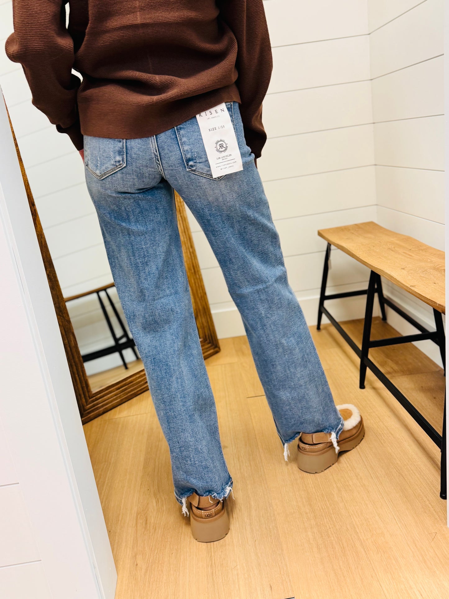 High Rise Wide Leg Vintage - RISEN