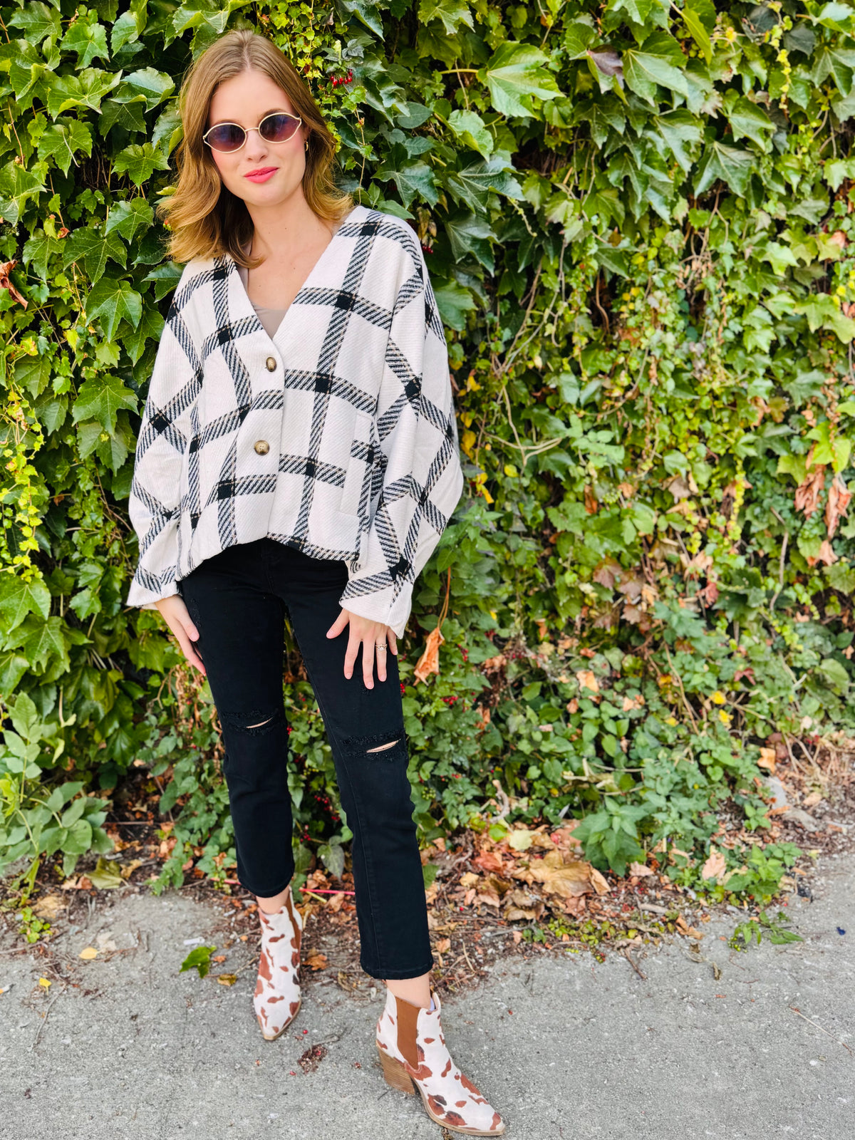 Oversized Plaid Shacket
