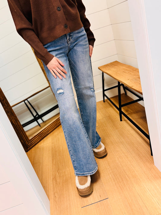 High Rise Wide Leg Vintage - RISEN