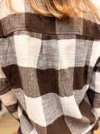 Button-down Long Sleeve Flannel Shirt