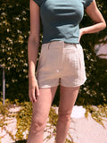 The Resort Linen Short - Khaki