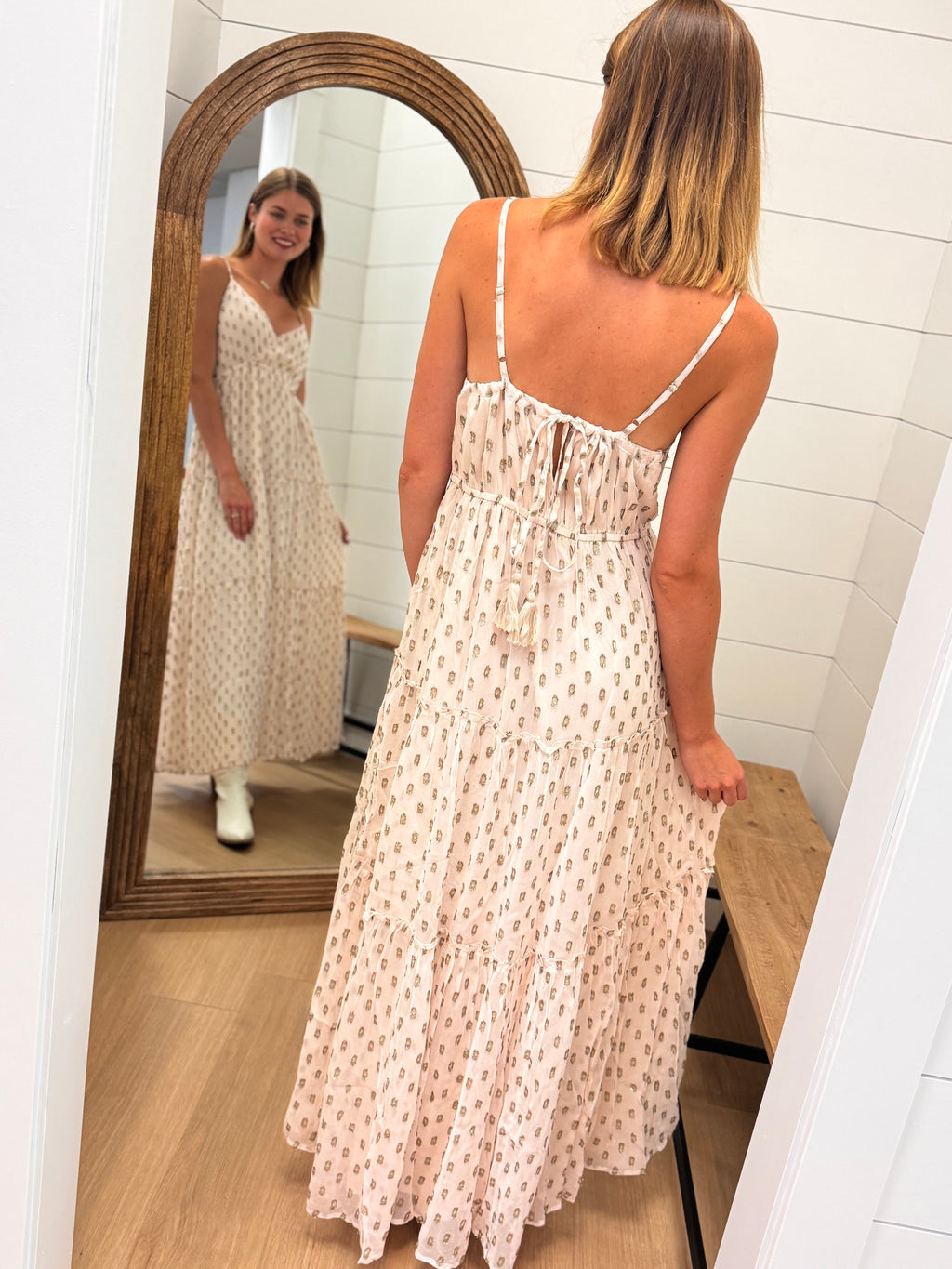 Polka Shine Maxi Dress