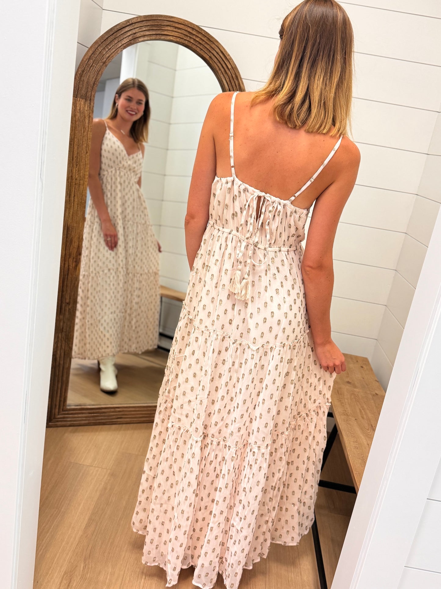 Polka Shine Maxi Dress