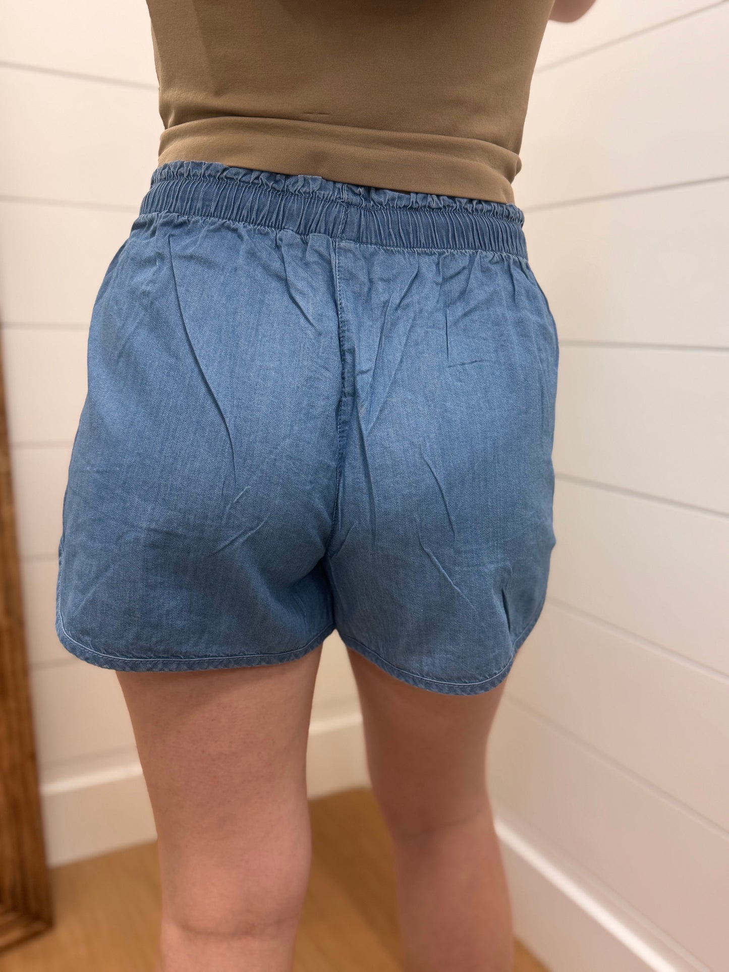 Chambray Short Short