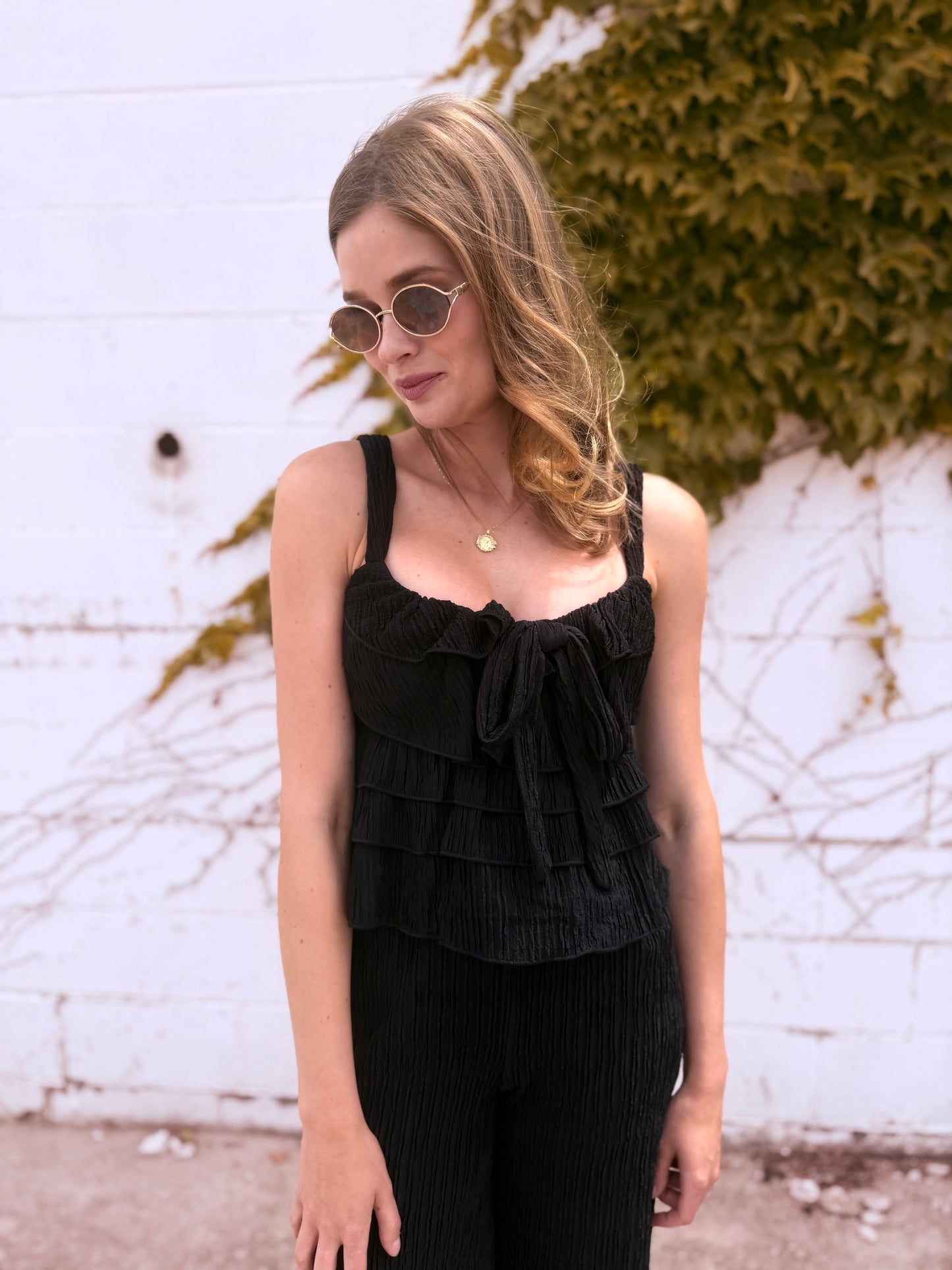 Tiered Ruffle Top