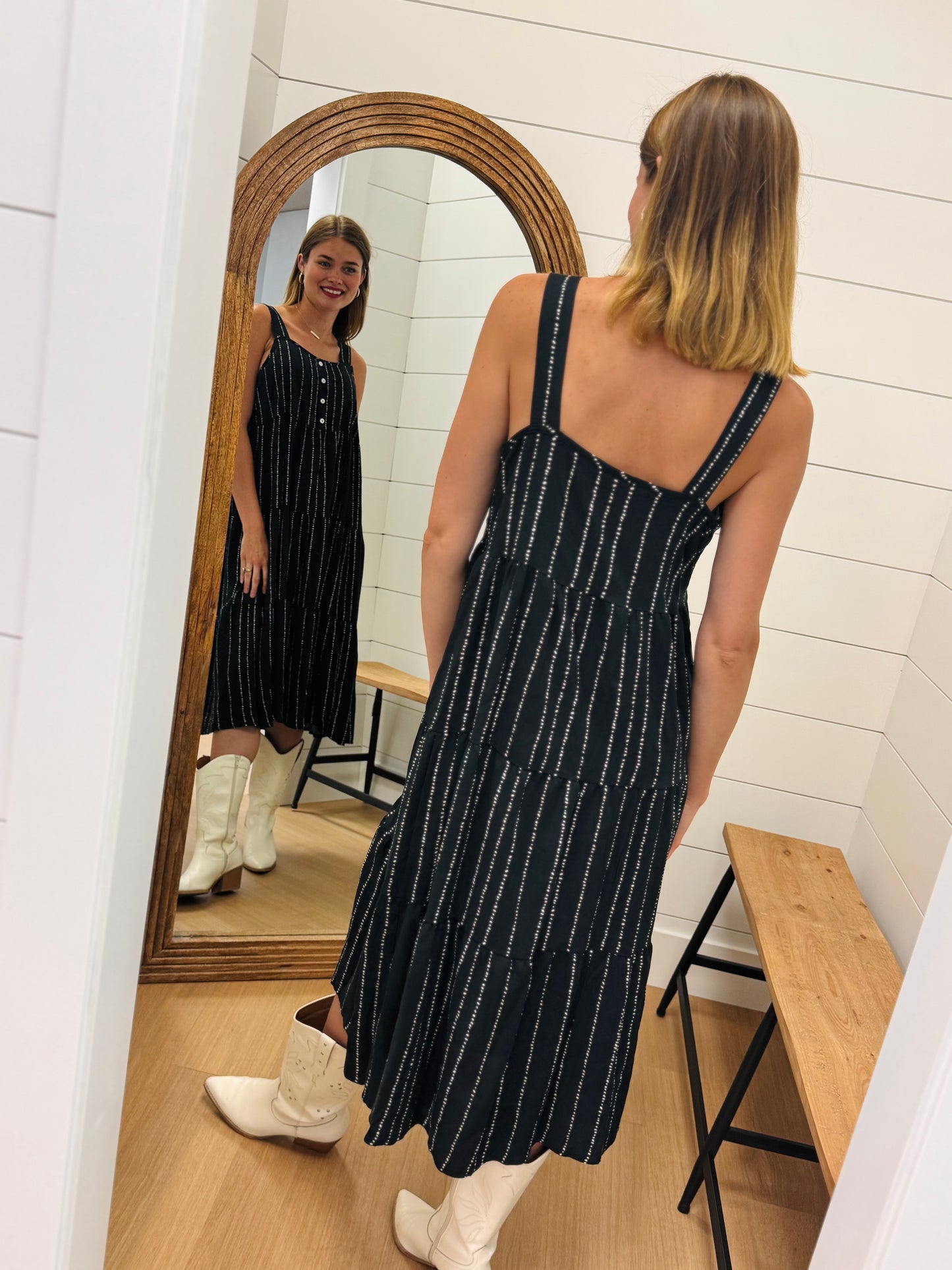 Black Shift Dress