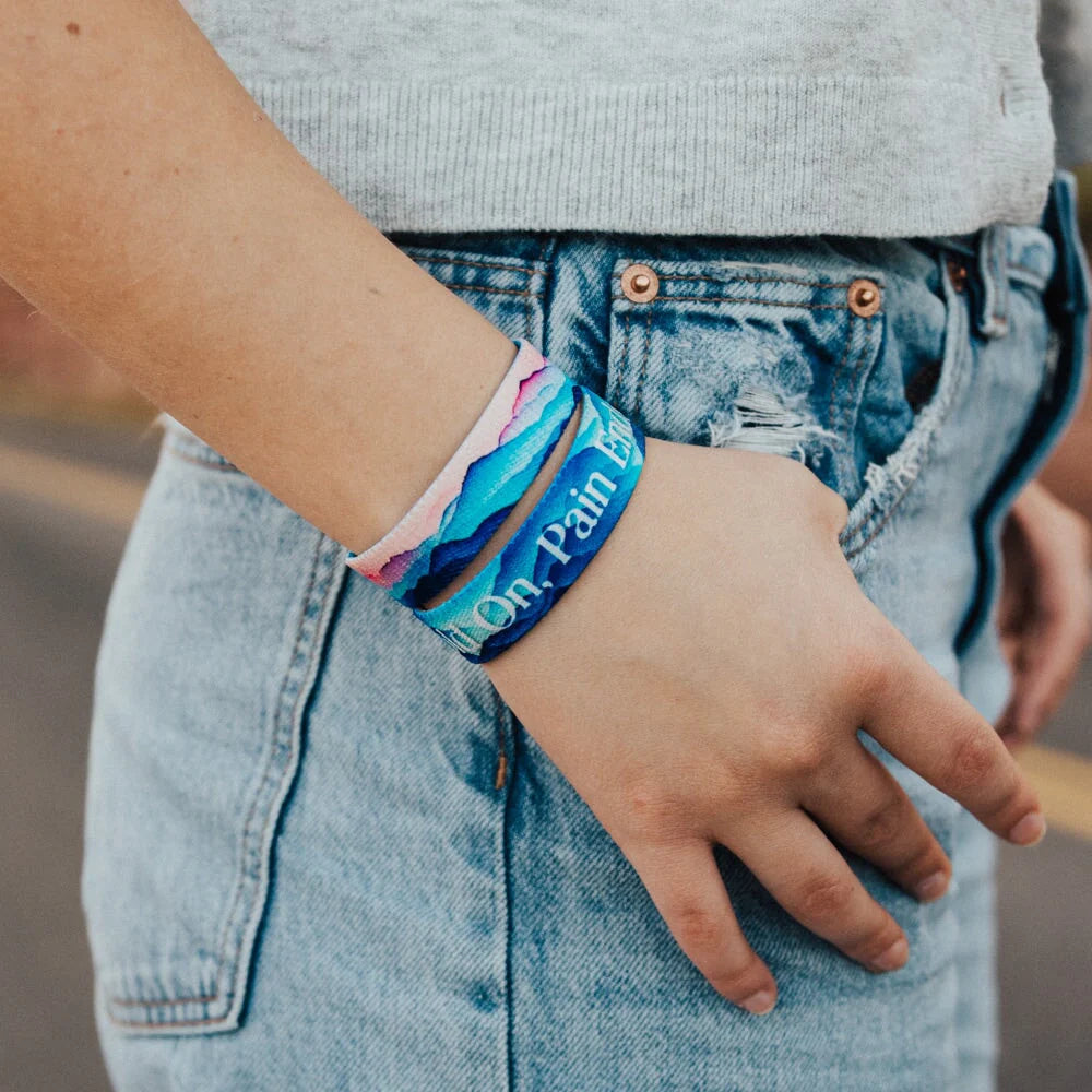 Hold On, Pain Ends - Interactive ZOX Bracelet Positive Affirmation