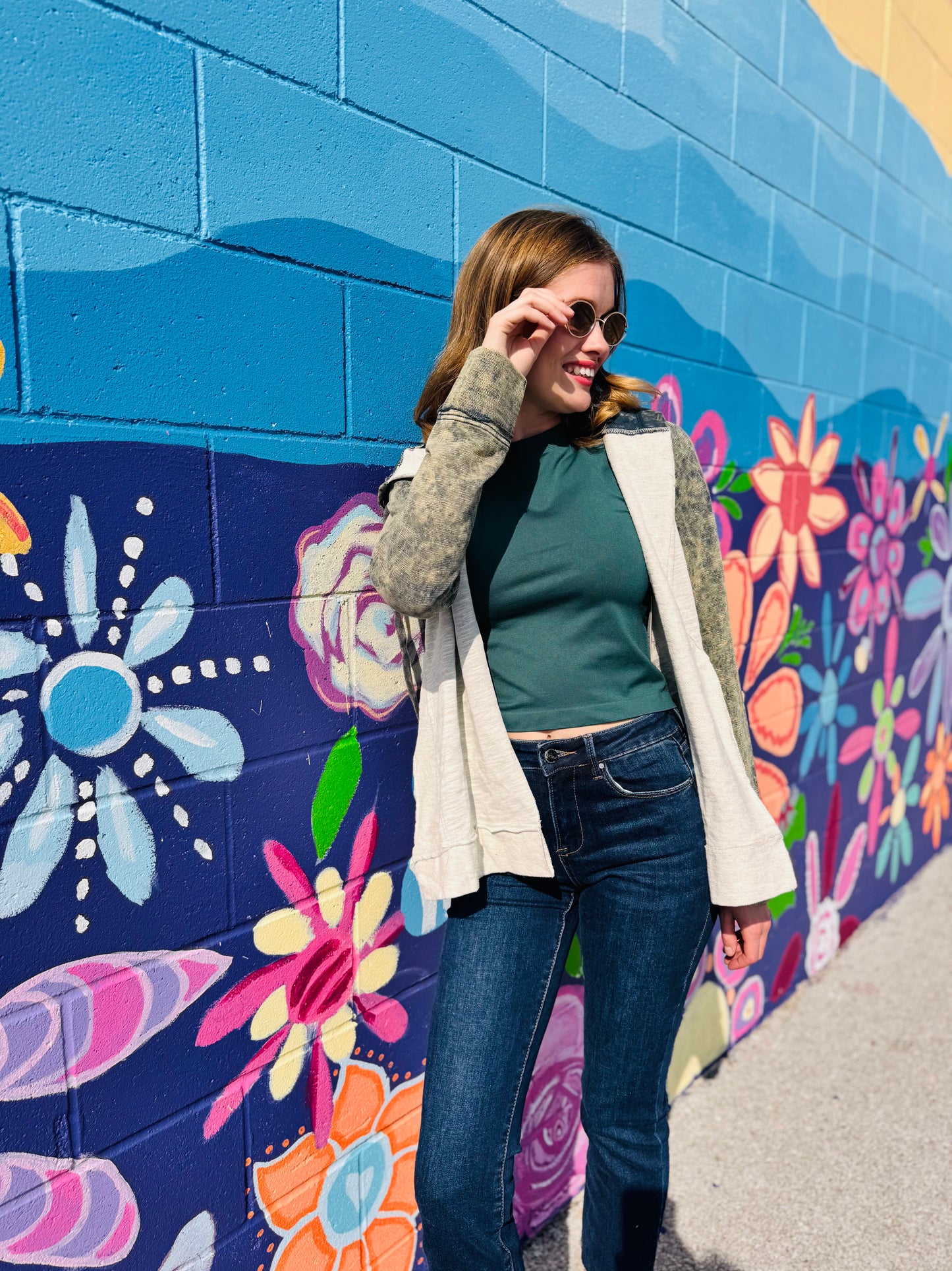 Mineral Wash Cardigan