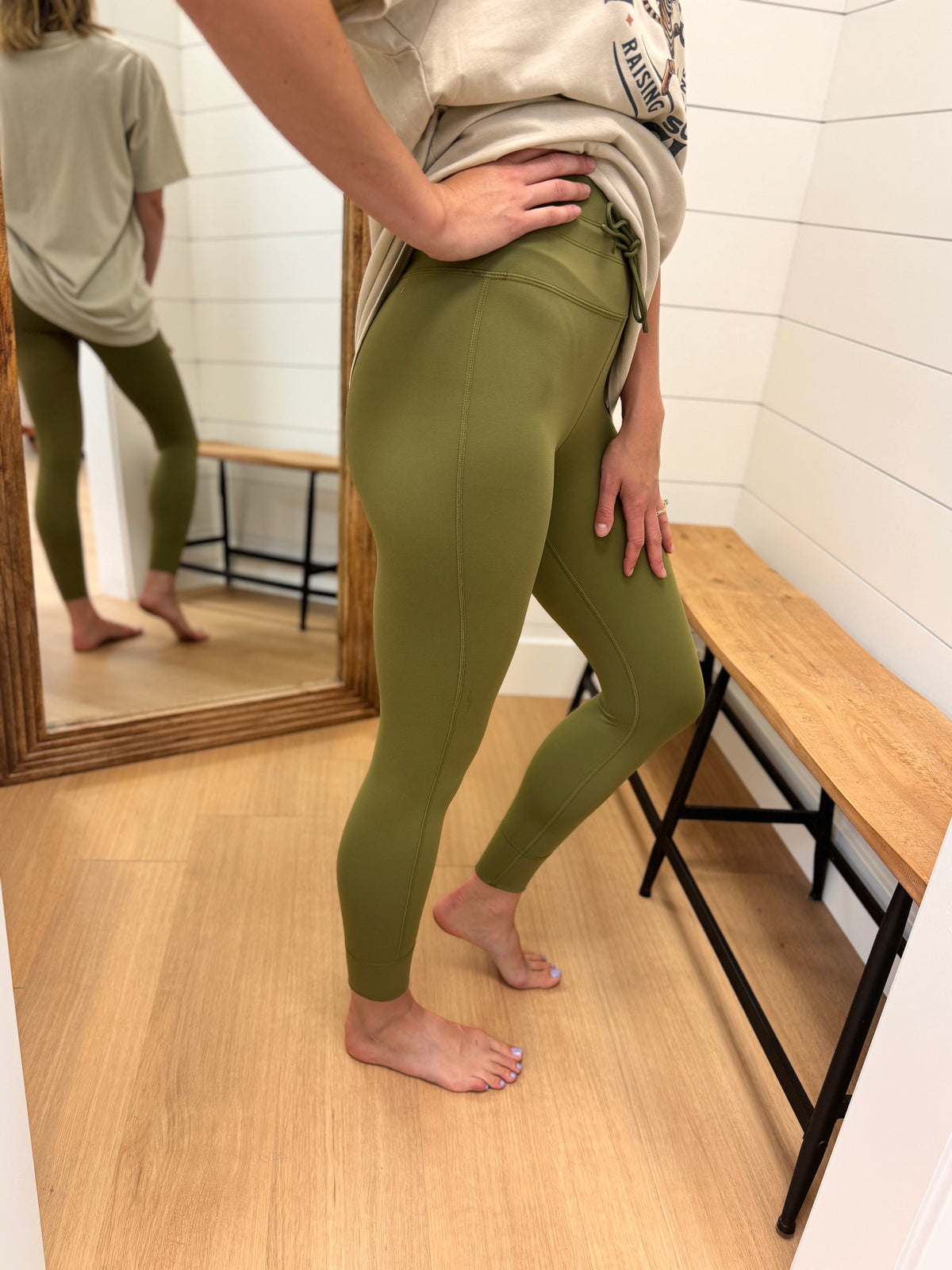 Wide Waist Compression Legging