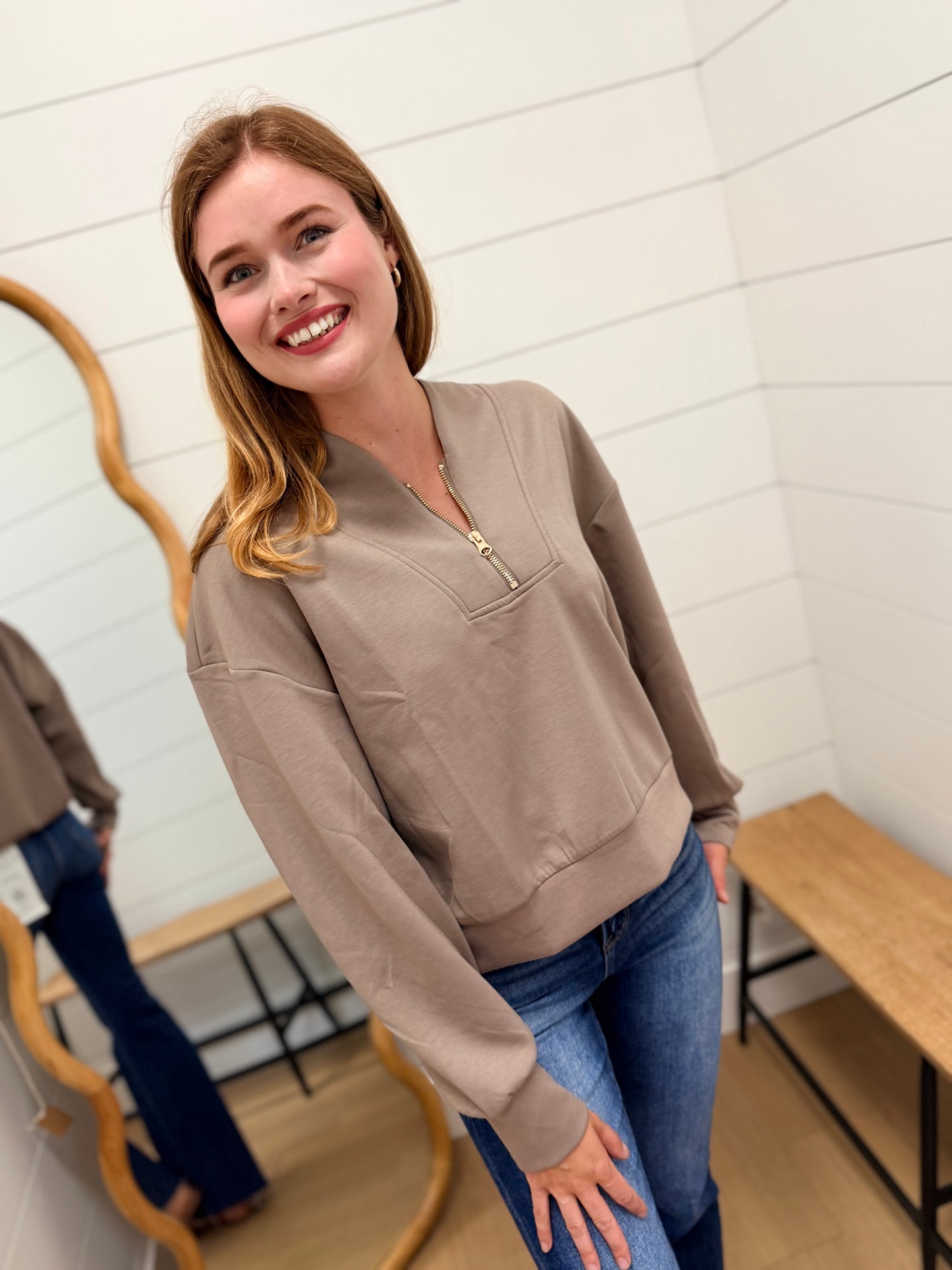 Scuba Half Zip Pullover