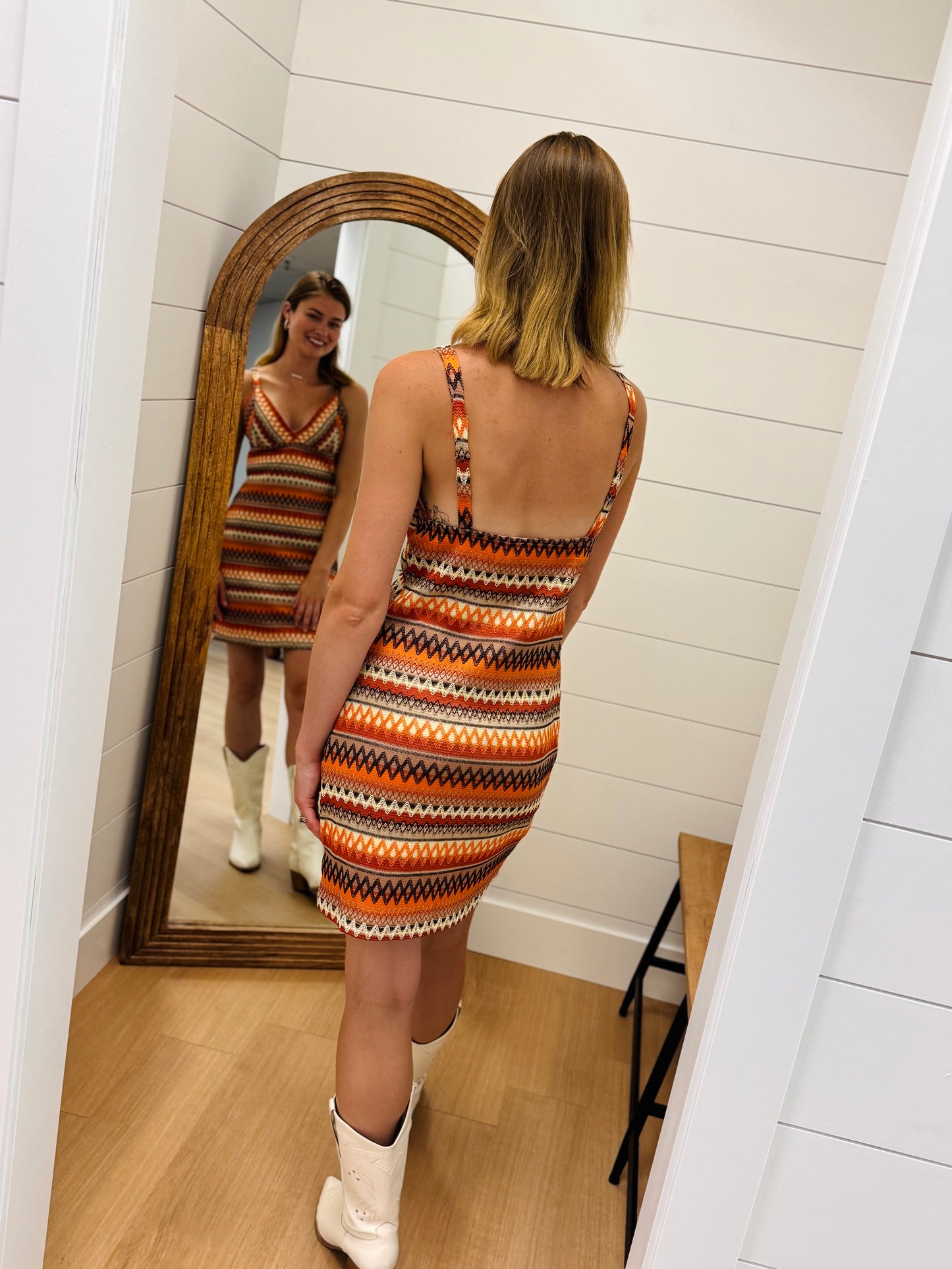 Retro Mini Dress