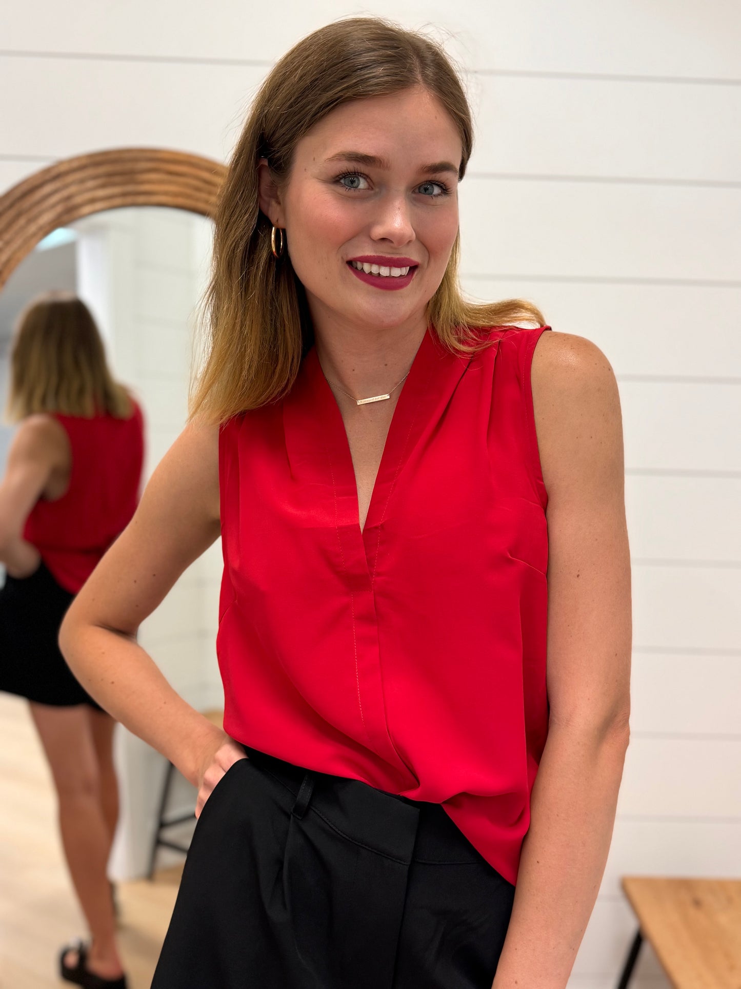 Red Tank Top