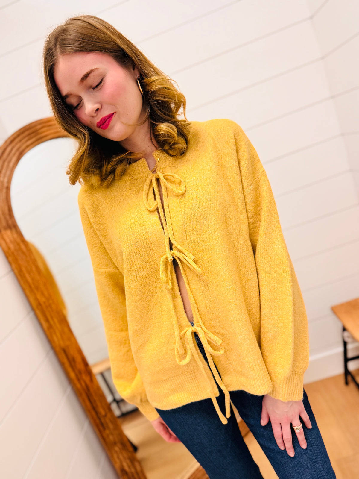 Tie Front Cardigan
