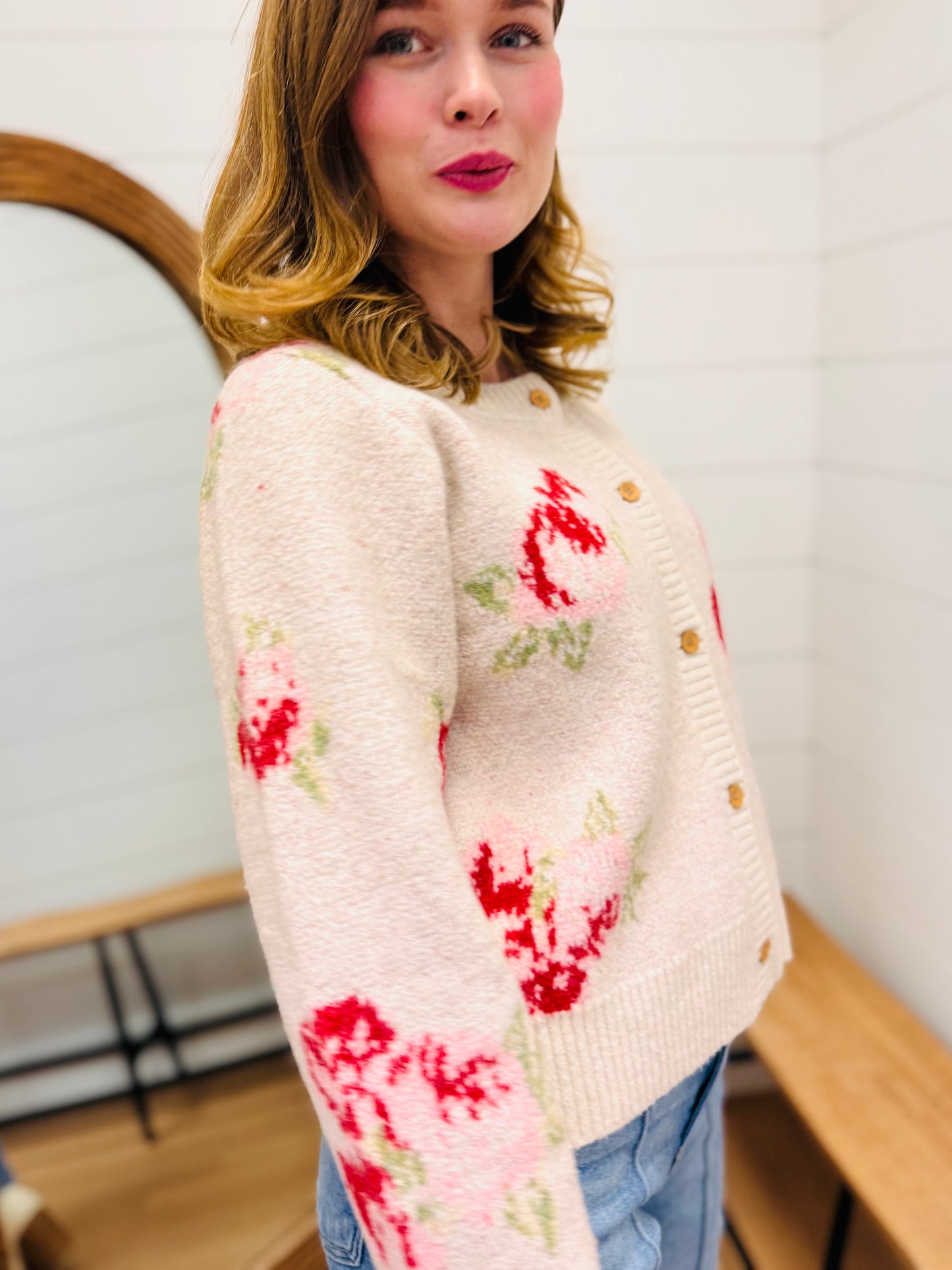 Soft Knit Sweater Cardigan