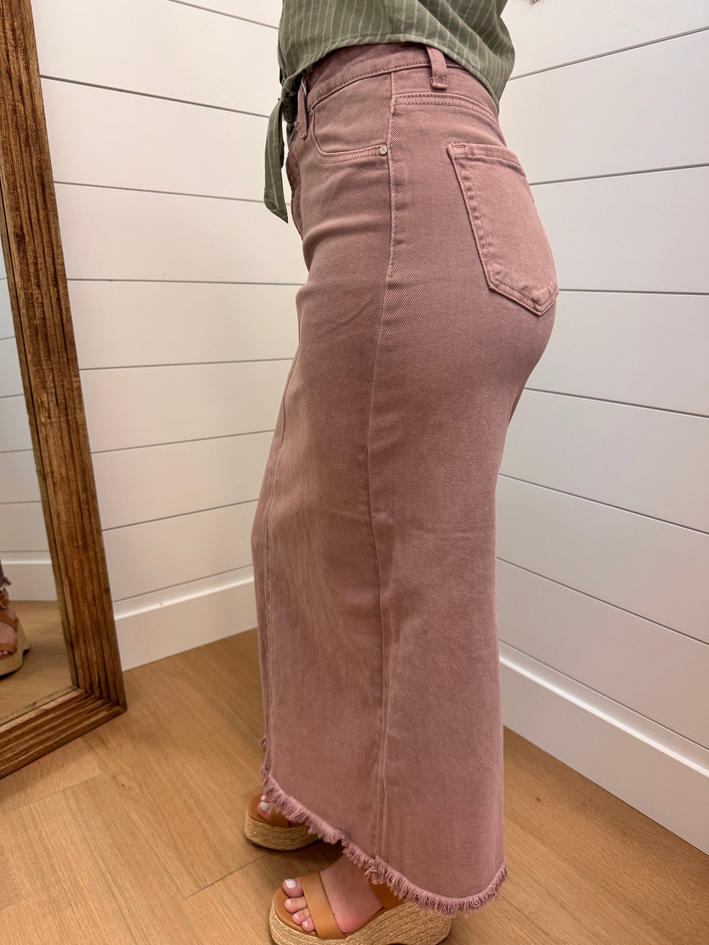 High Rise Maxi Skirt - Risen