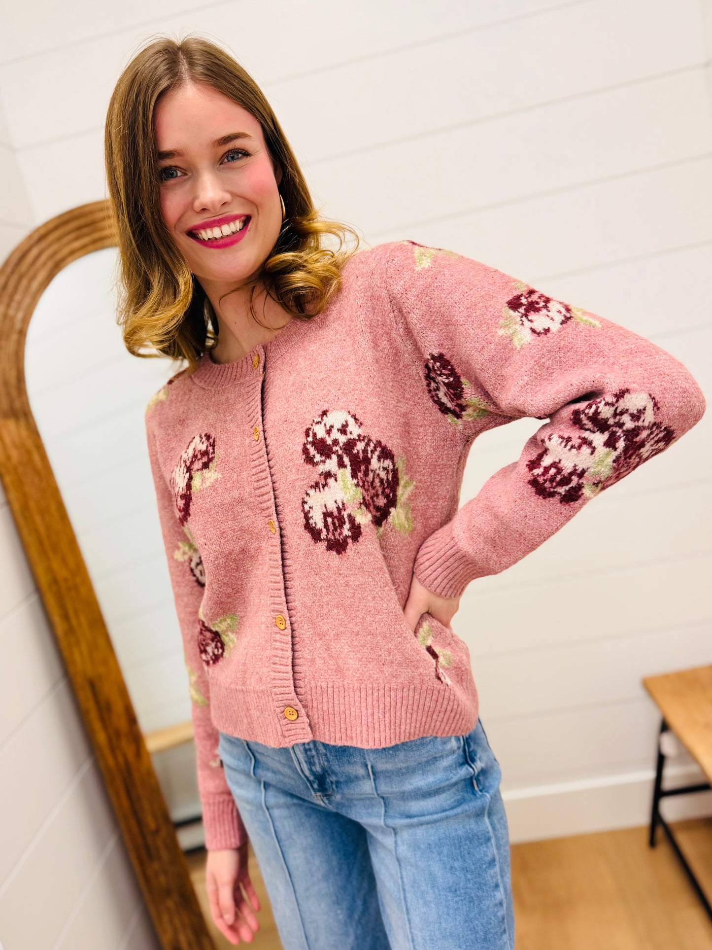 Soft Knit Sweater Cardigan