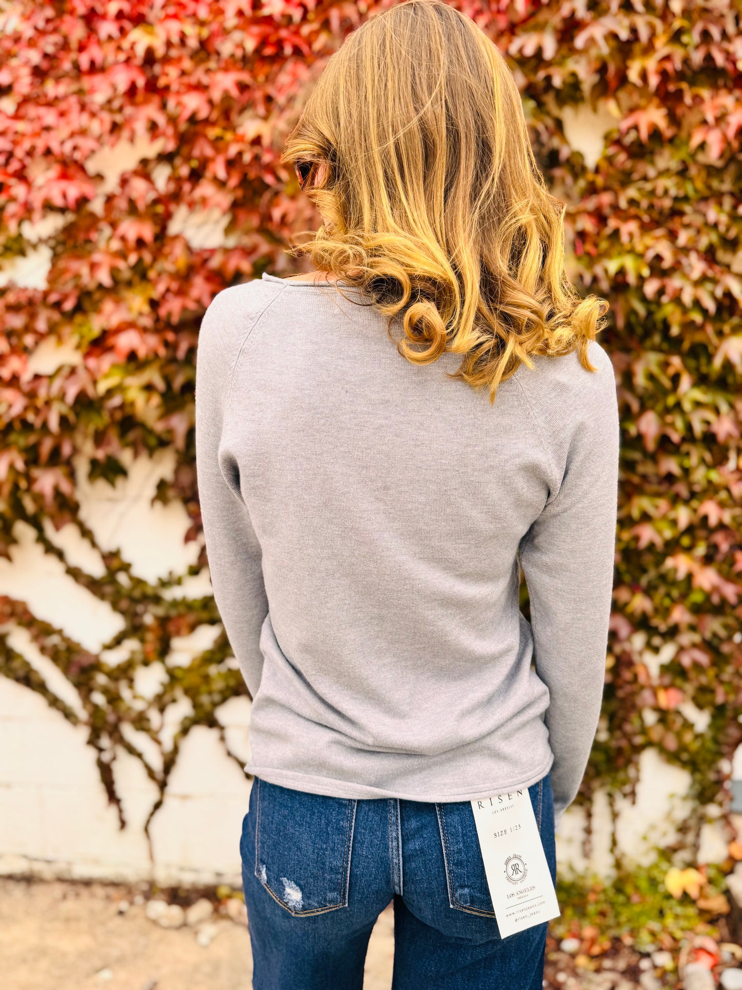 Round Neck Basic Sweater