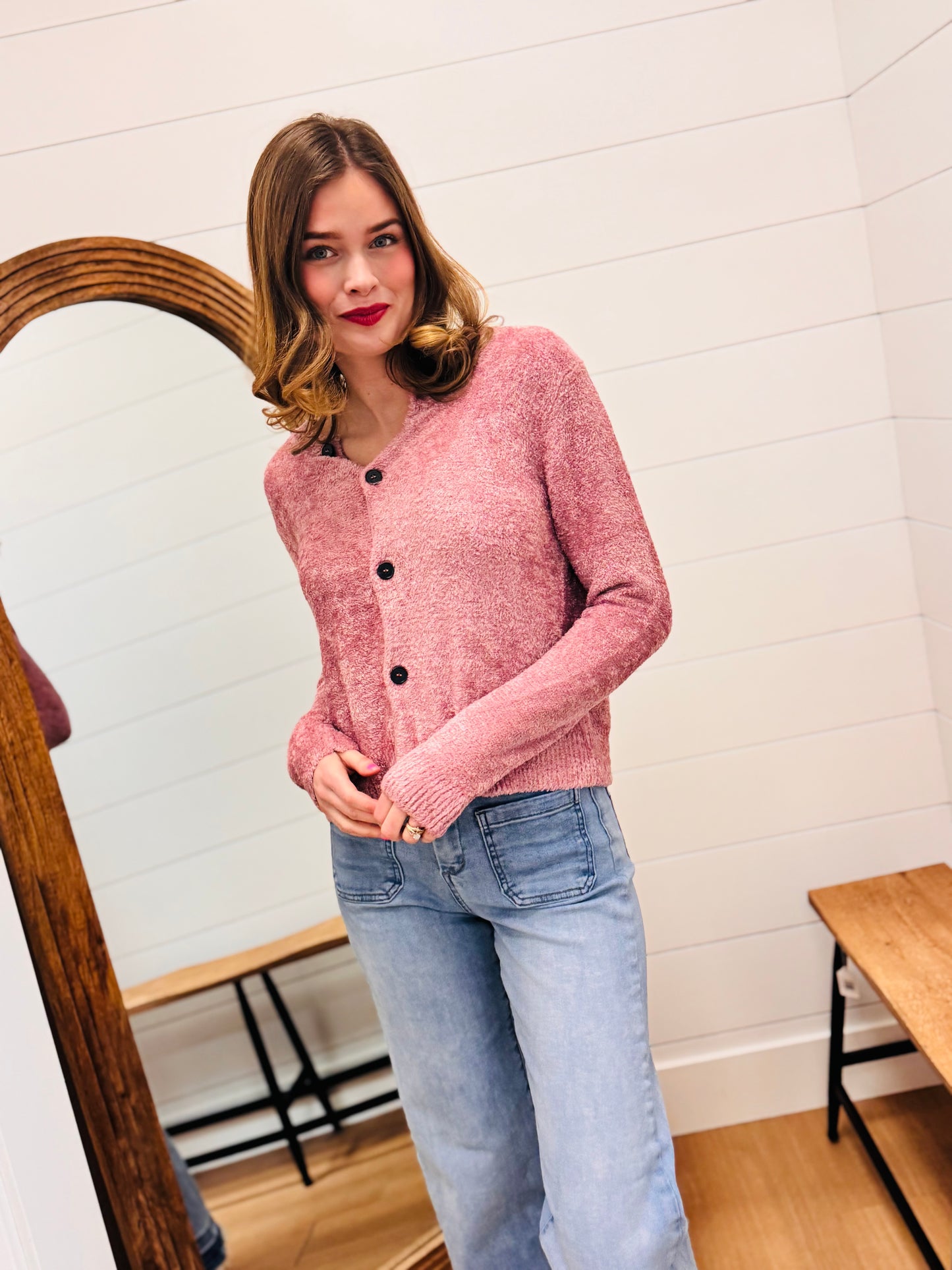 Super Soft Button up Sweater Cardigan