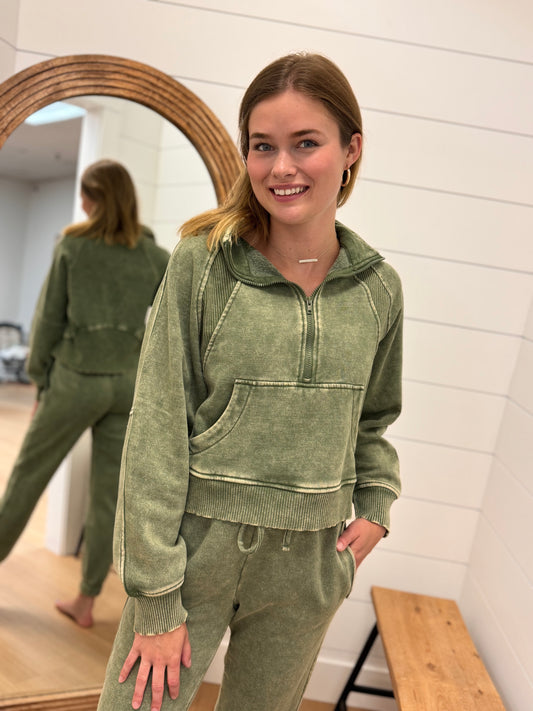 Half Zip Pullover