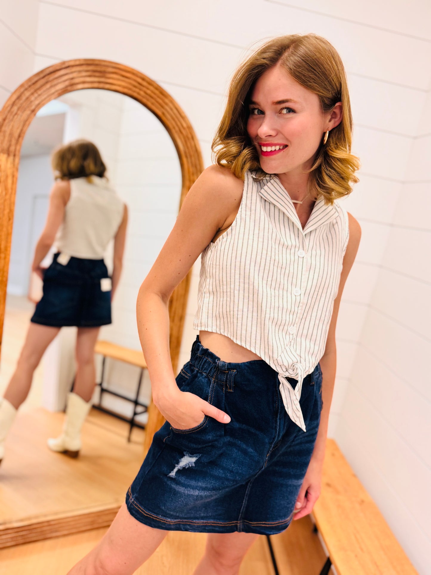 Pin Stripe Tank