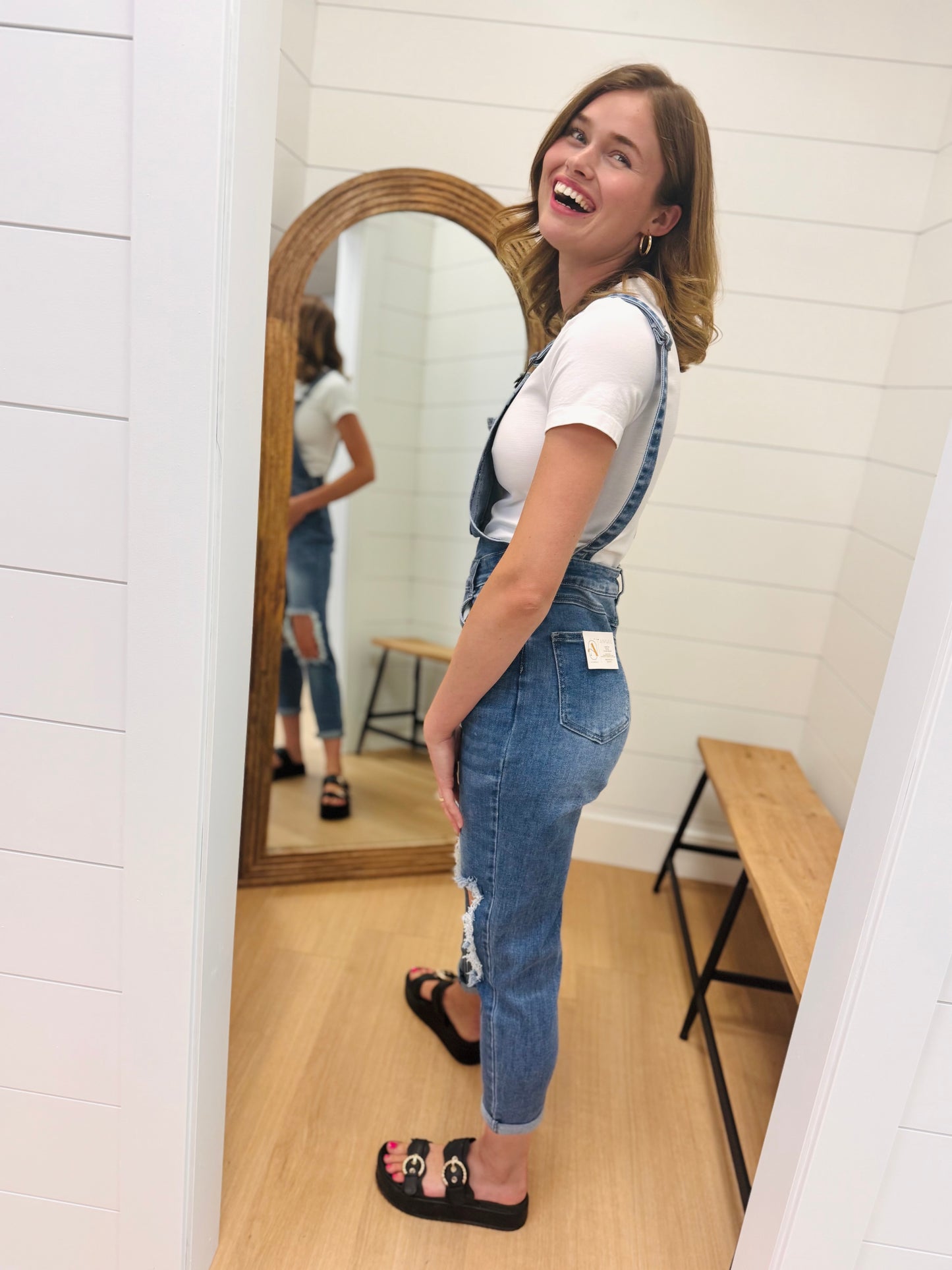 Denim Overalls