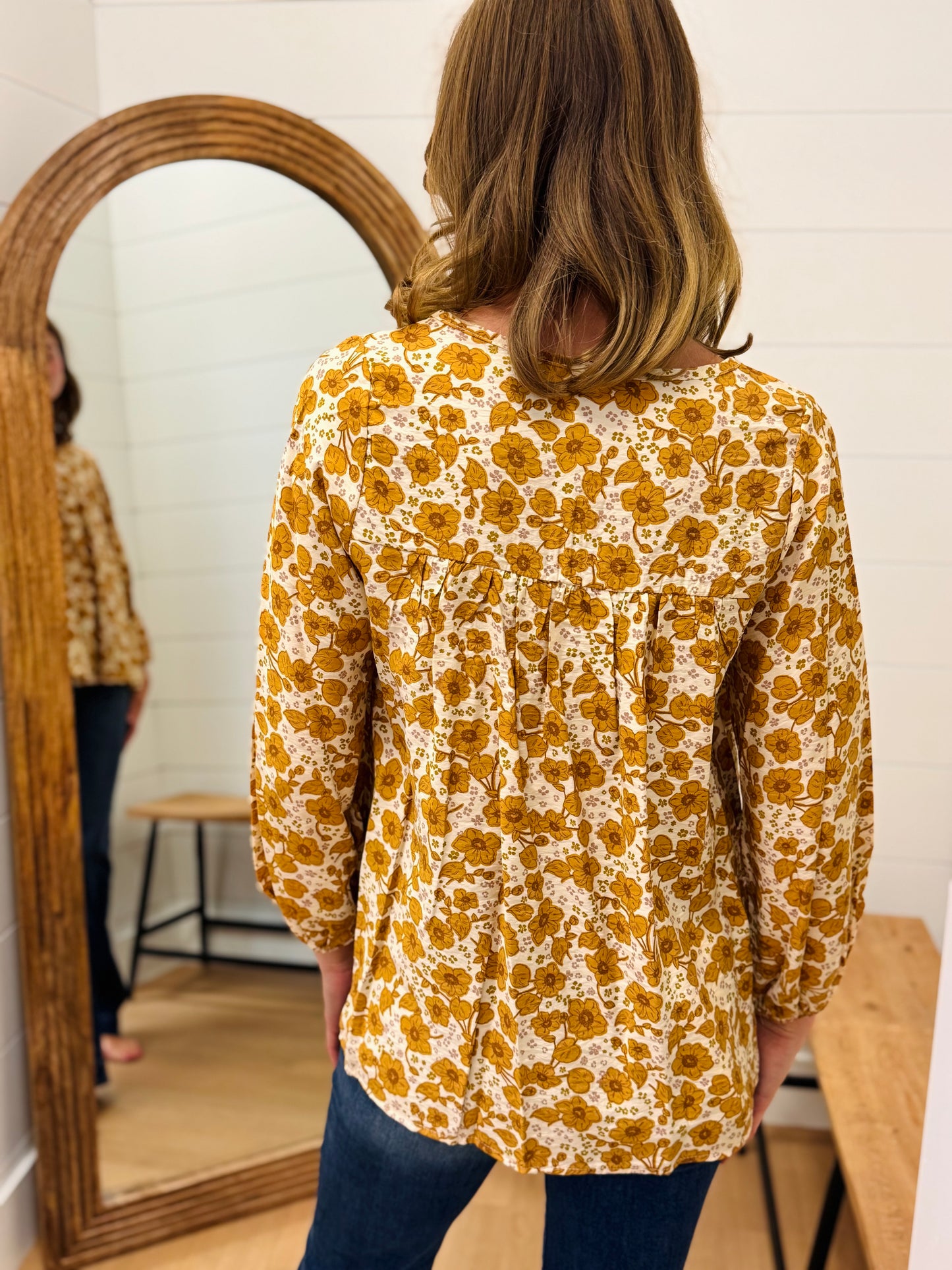 Retro Vibes Floral Top