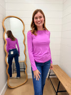 Long Sleeve Round Neck Tee