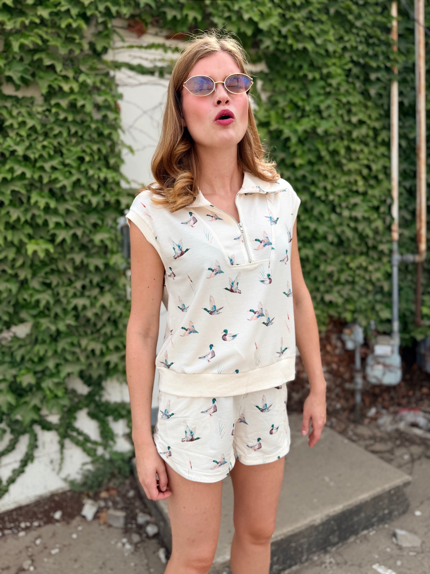 Mallard Drawstring Shorts