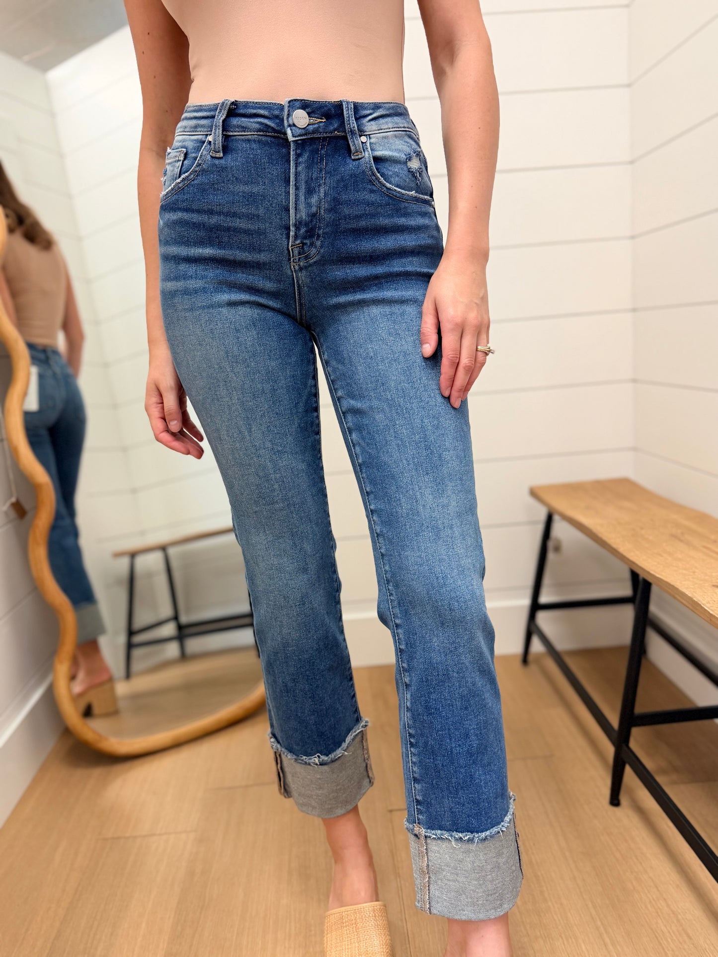 Tummy Control Mid Rise Straight - Risen