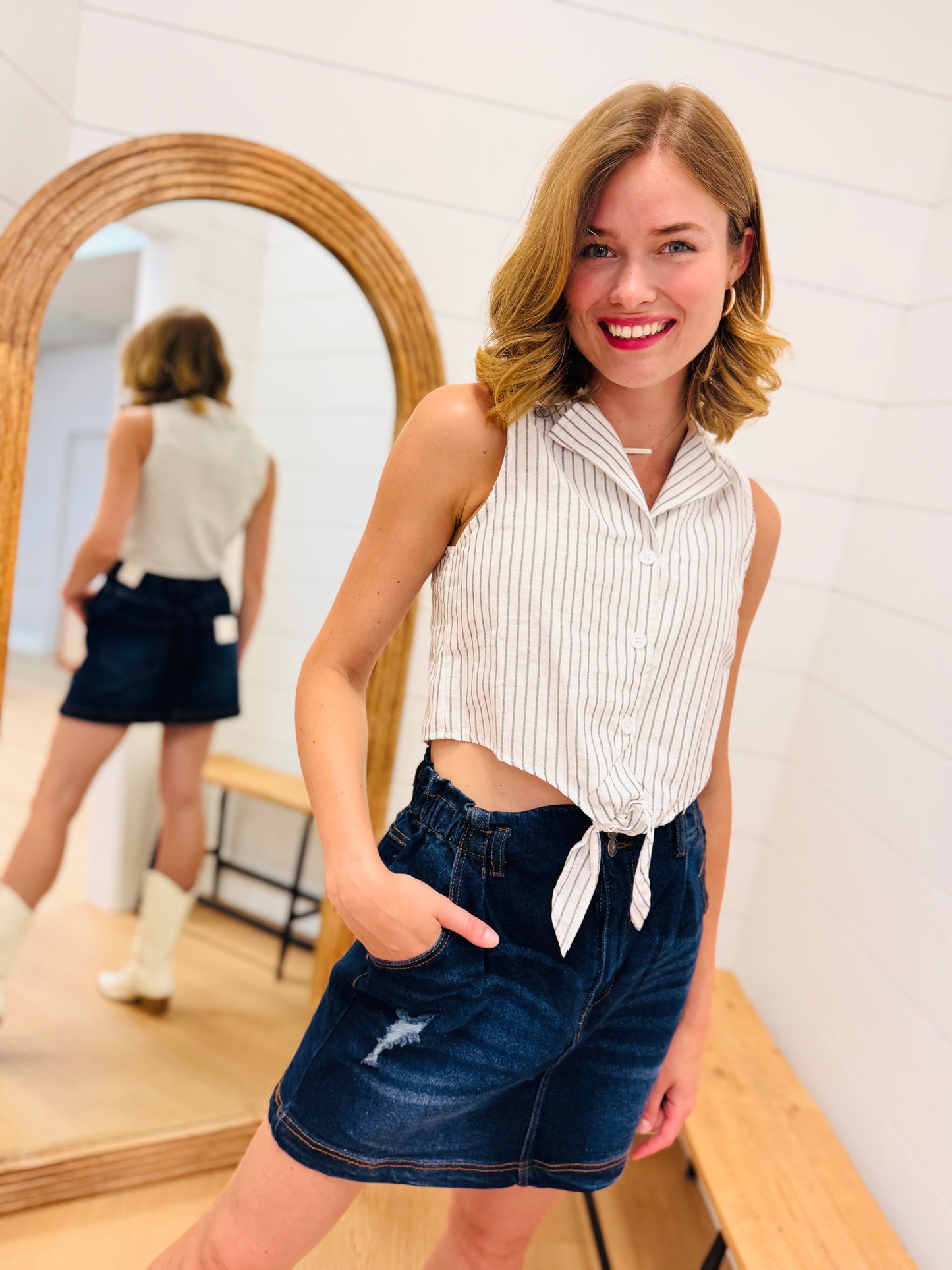 Pin Stripe Tank