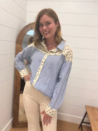 Farm-Her Button Up Top